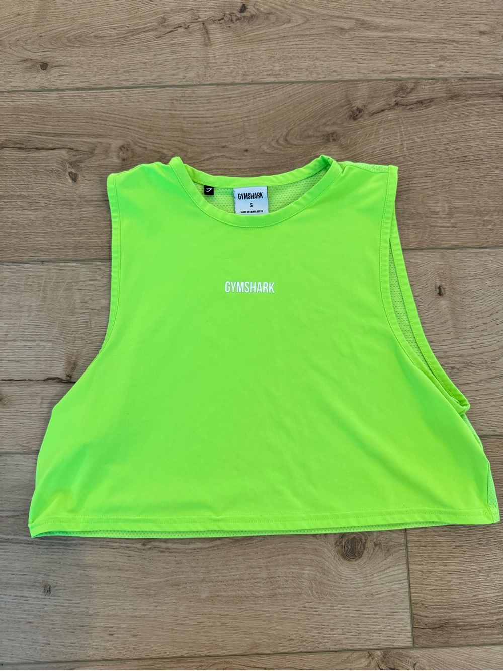 Gymshark Neon Green Crop Top